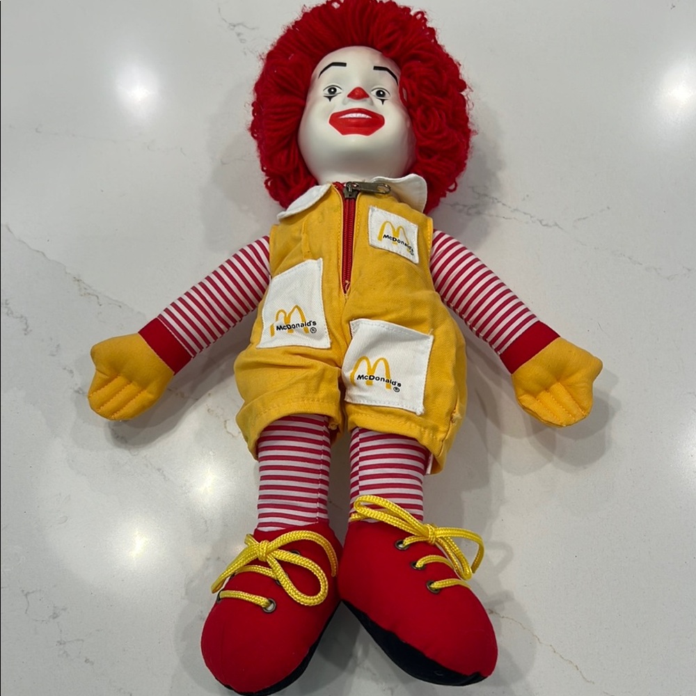Ronald McDonald Plush Doll